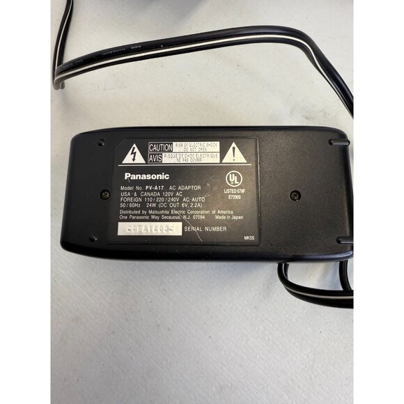 Panasonic PV-L578 Palmcorder Camcorder Charger AC Adaptor Bag VHSC TESTED WORKS! - Picture 12 of 16